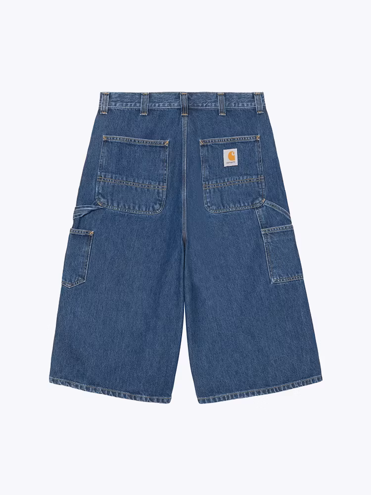 Carhartt WIP Carhartt WIP - OG Double Knee Long Short Blue Stone - Shorts - Heren Blauw Shorts