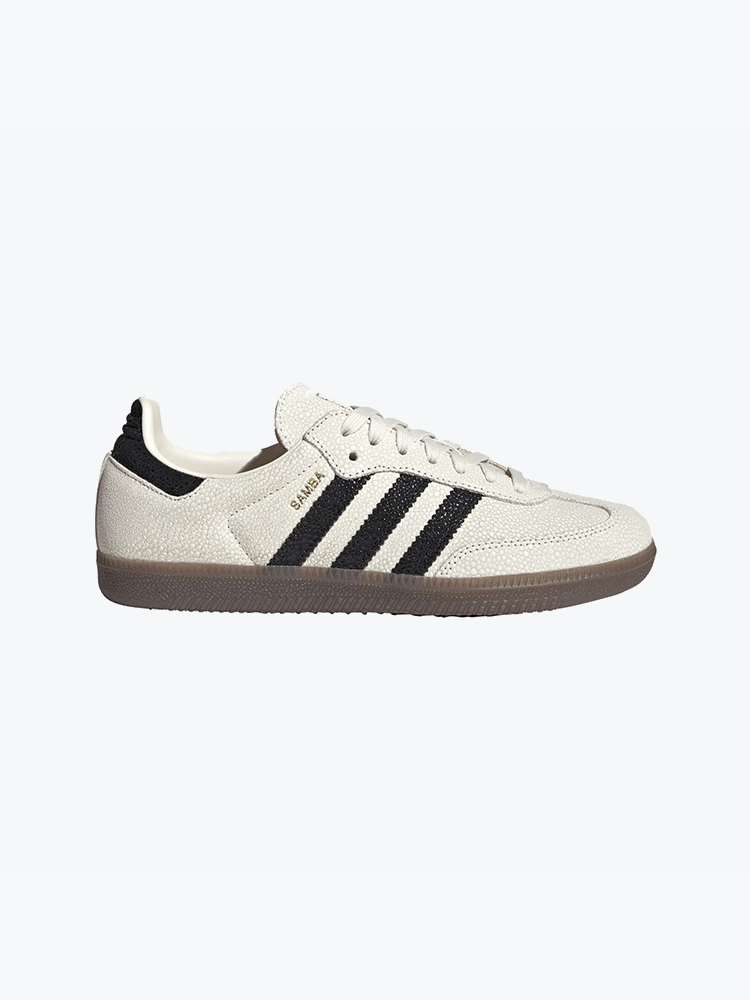 Adidas Adidas - Samba Og W Clowhi/Cblack/Gum5 White - Schoenen - Unisex Wit Schoenen