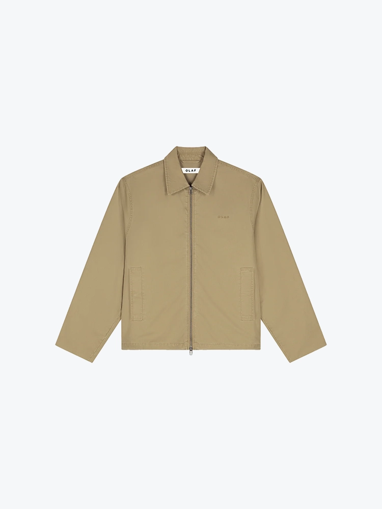 OLAF Olaf - Herringbone Jacket Treehouse - Jassen - Heren Groen Jassen