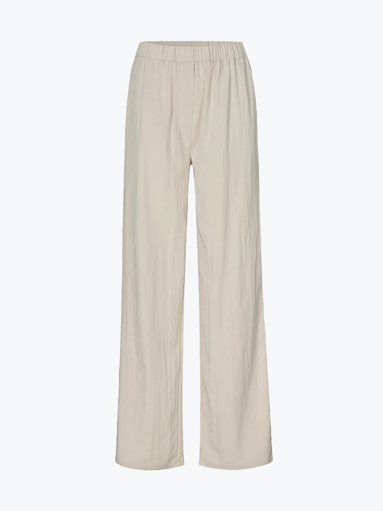 Modström Modstrom - Agnetemd Pants Summer Sand - Broeken - Dames Beige Broeken