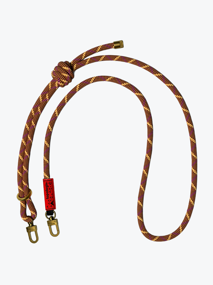 Topologie Topologie - 8.0Mm Rope Strap Orange Orbit Orange Orbit - Accessoires - Unisex Oranje Tassen