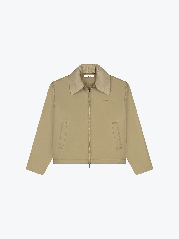 OLAF Olaf - W Herringbone Jacket Treehouse - Jassen - Dames Groen Jassen
