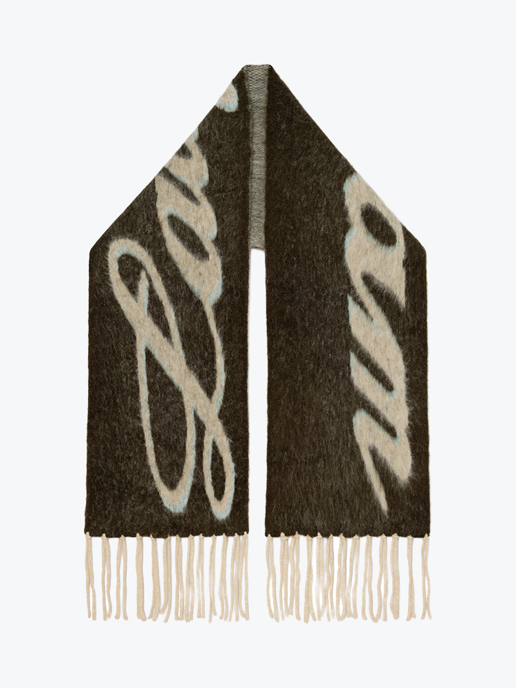 Laagam Laagam - Juno Brown Scarf Brown - Sjaals - Heren Bruin Sjaals