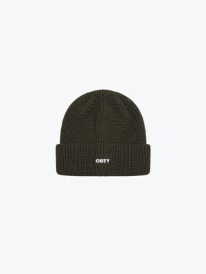 Obey - Future beanie Black olive - Mutsen - Heren