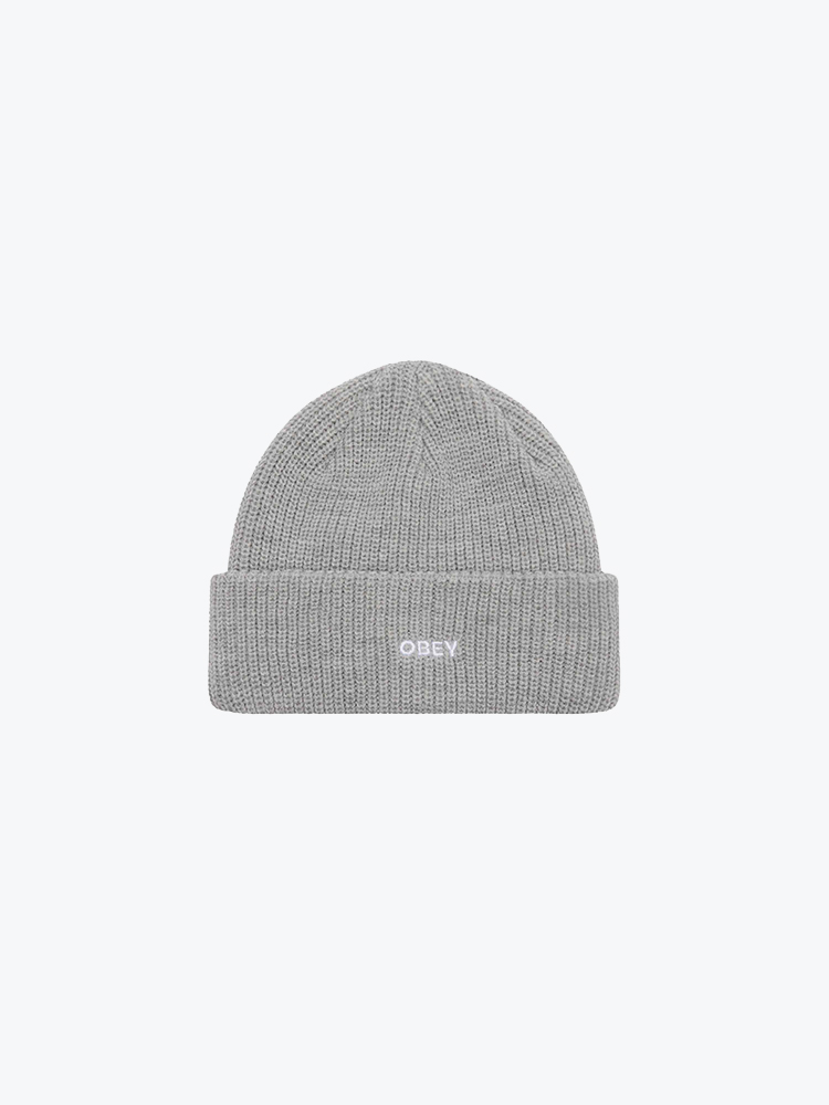 Obey Obey - Future beanie Heather grey - Mutsen - Heren Grijs Mutsen