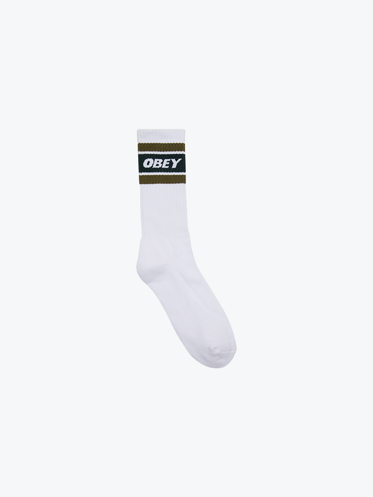 Obey Obey - Cooper II Socks White / rosin - Sokken - Heren Groen Sokken