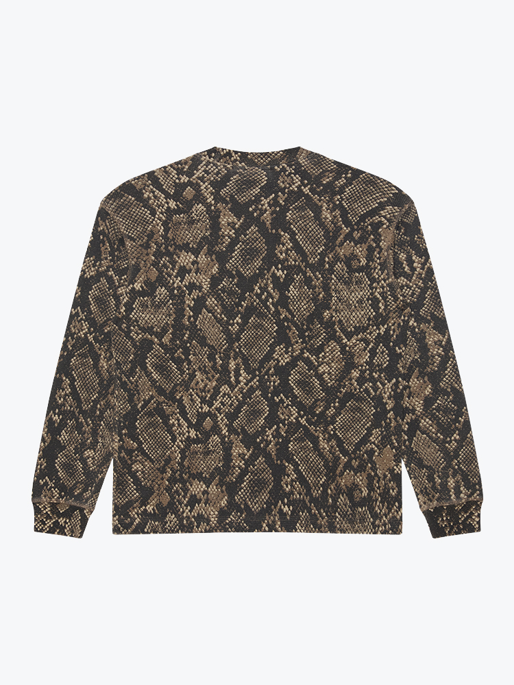 Obey Obey - Obey post thermal Dusty vintage rattlesnake - Truien - Heren Grijs Truien