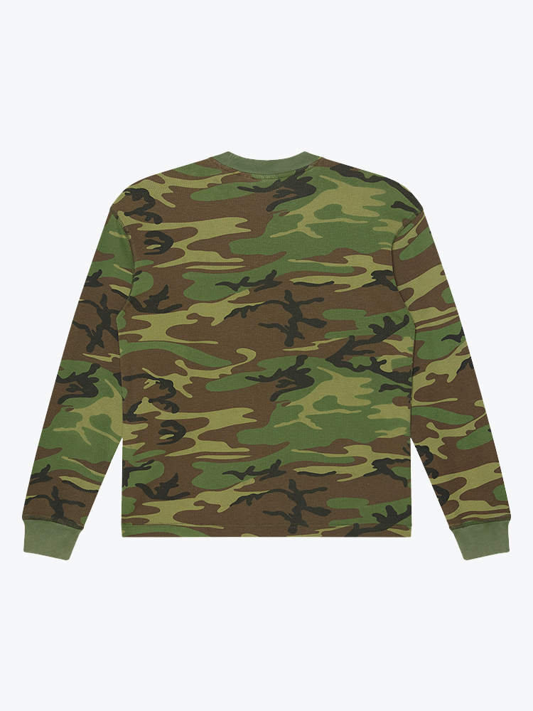 Obey Obey - Obey varsity star thermal Dusty camo - Truien - Heren Camo Truien