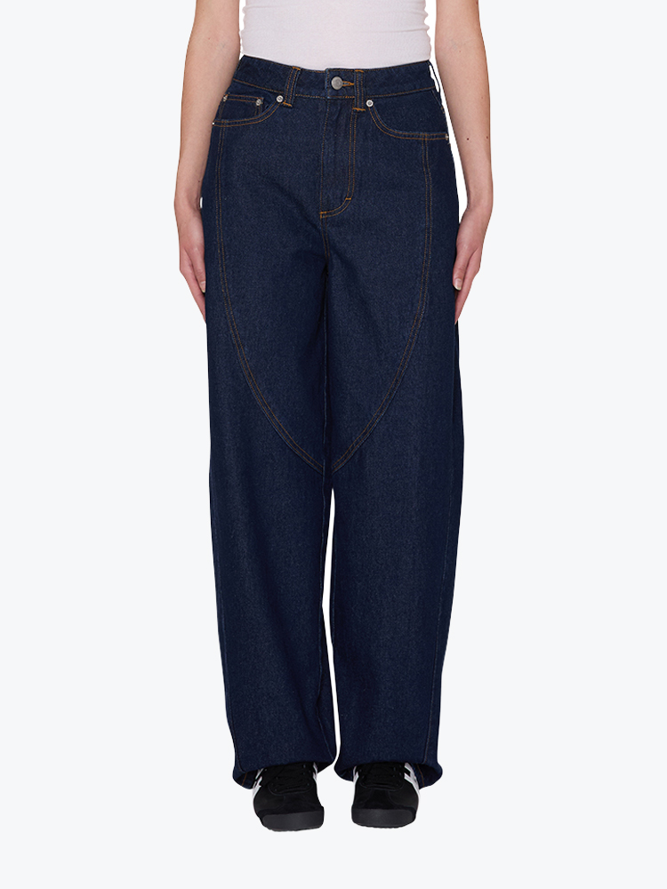 Obey Obey - Obey nana denim Rinse indigo - Jeans - Dames Blauw Jeans
