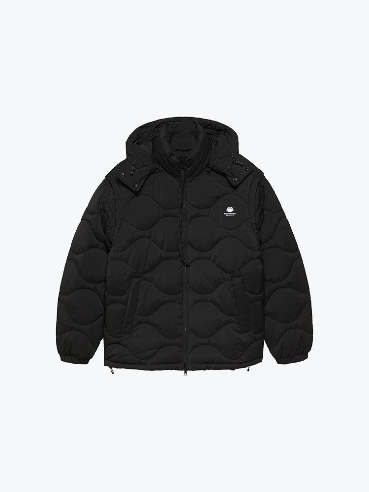 New Amsterdam Surf Association New Amsterdam Surf Association - Detachable Jacket Black - Winterjassen - Heren Zwart Winterjassen