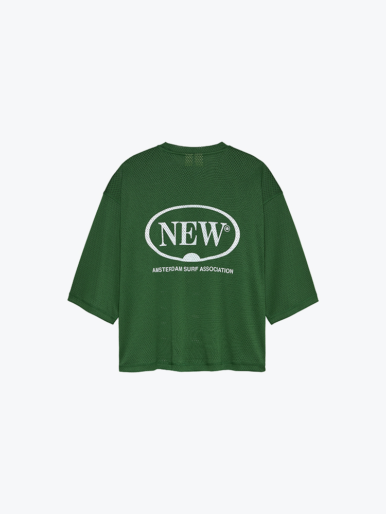New Amsterdam Surf Association New Amsterdam Surf Association - Mesh Jersey Forest - T-Shirts - Heren Groen T-Shirts