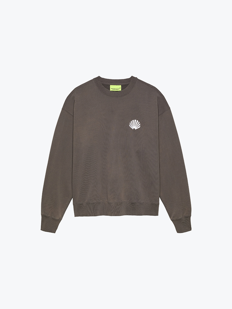 New Amsterdam Surf Association New Amsterdam Surf Association - Logo Crewneck Falcon/White - Truien - Heren Wit Truien