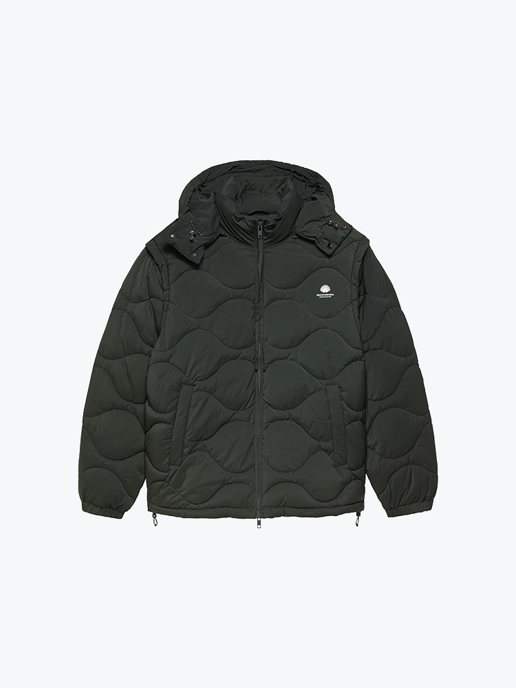 New Amsterdam Surf Association New Amsterdam Surf Association - Detachable Jacket Olive - Winterjassen - Heren Groen Winterjassen