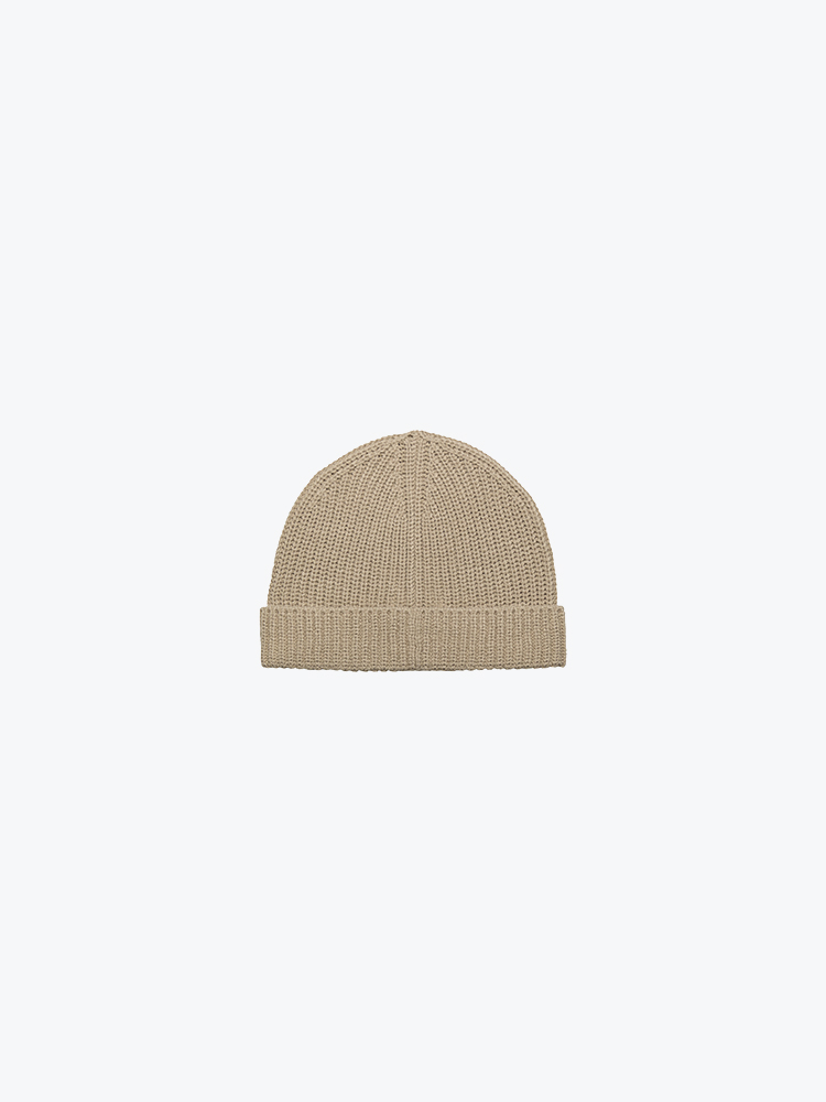 New Amsterdam Surf Association New Amsterdam Surf Association - Reversible Logo Beanie Sand - Mutsen - Heren Bruin Mutsen