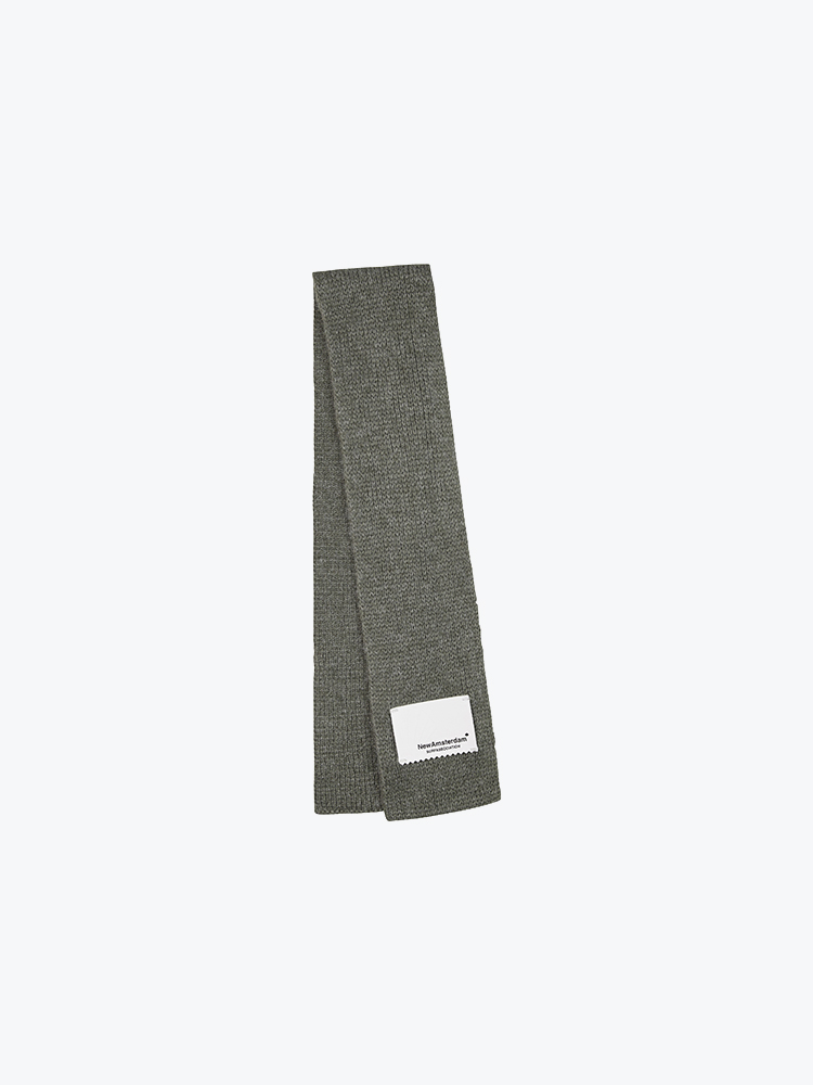 New Amsterdam Surf Association New Amsterdam Surf Association - Tiny Scarf Grey Melange - Sjaals - Heren Grijs Sjaals