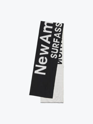 New Amsterdam Surf Association - Name Scarf Black/White - Sjaals - Heren