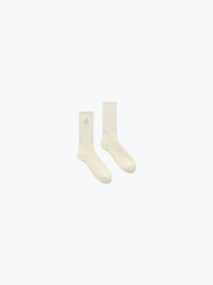 New Amsterdam Surf Association - Embroidered Socks Washed White - Sokken - Heren