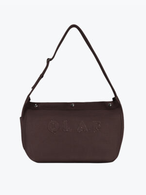 Olaf - Newspaper Bag Chocolate Plum - Tassen - Heren