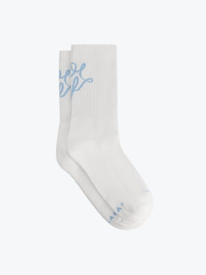 Olaf - Monogram Logo Socks Optical White - Sokken - Heren