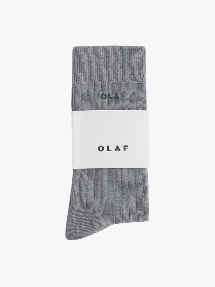OLAF Olaf - Studio Socks Sharkskin - Sokken - Heren Bruin Sokken