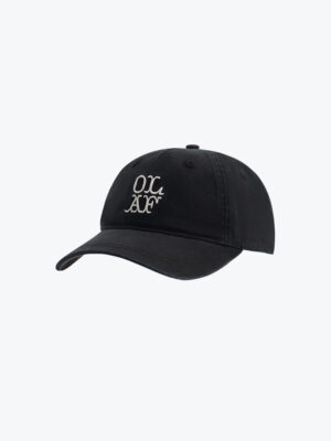 Olaf - Washed Western Logo Cap Black - Petten - Heren