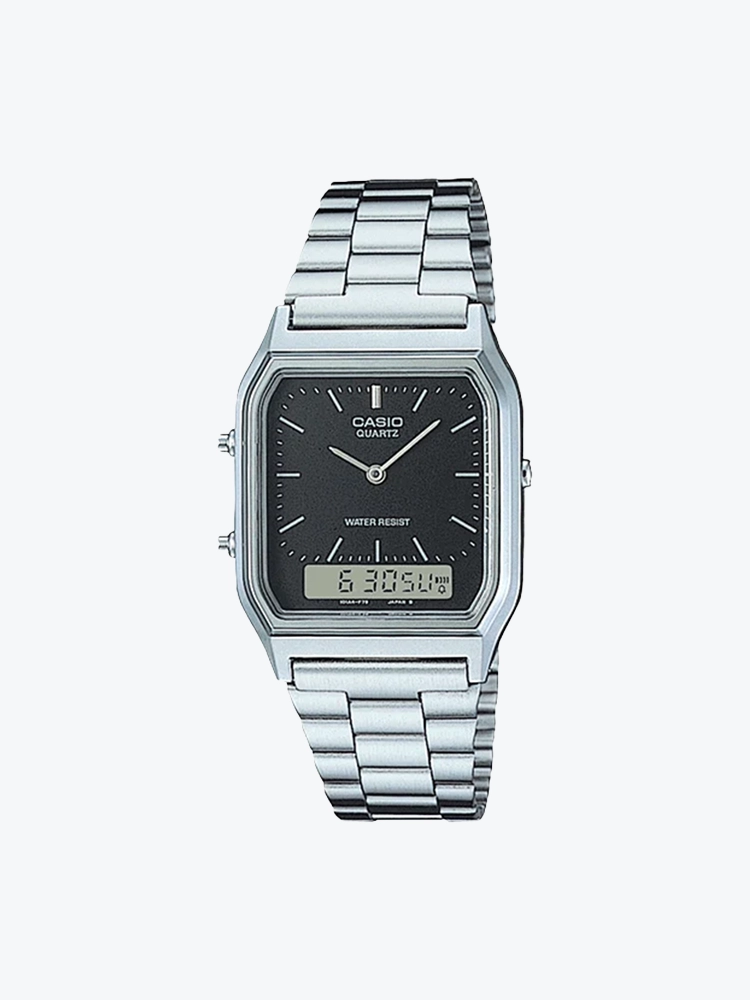 Casio Casio - AQ-230A-1DMQYES Zilver - Horloges - Unisex Zilver Horloges