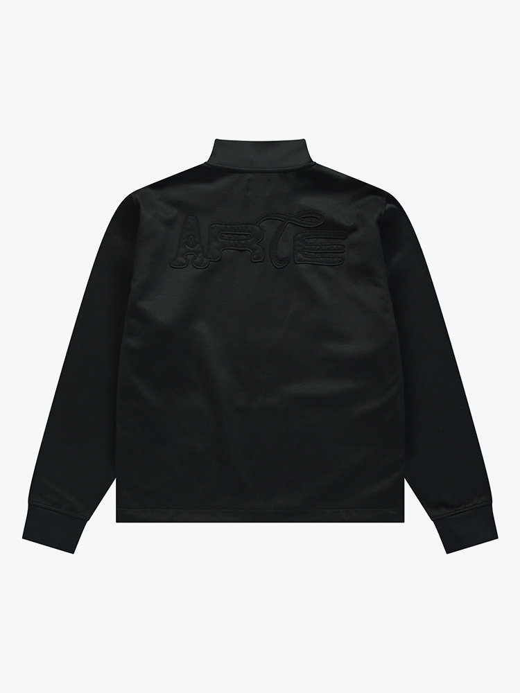 Arte Antwerp Arte Antwerp - Polyform Track Jacket Black - Jassen - Heren Zwart Jassen