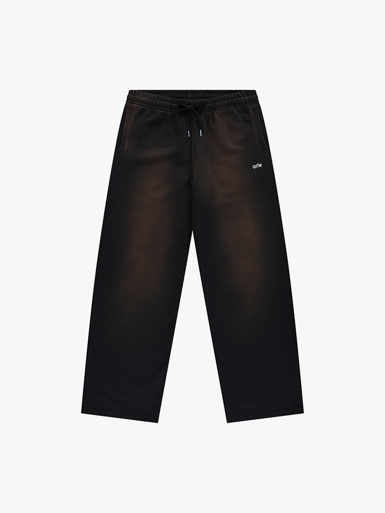 Arte Antwerp Arte Antwerp - Sunfade Uniform Sweatpants Black - Broeken - Heren Zwart Broeken