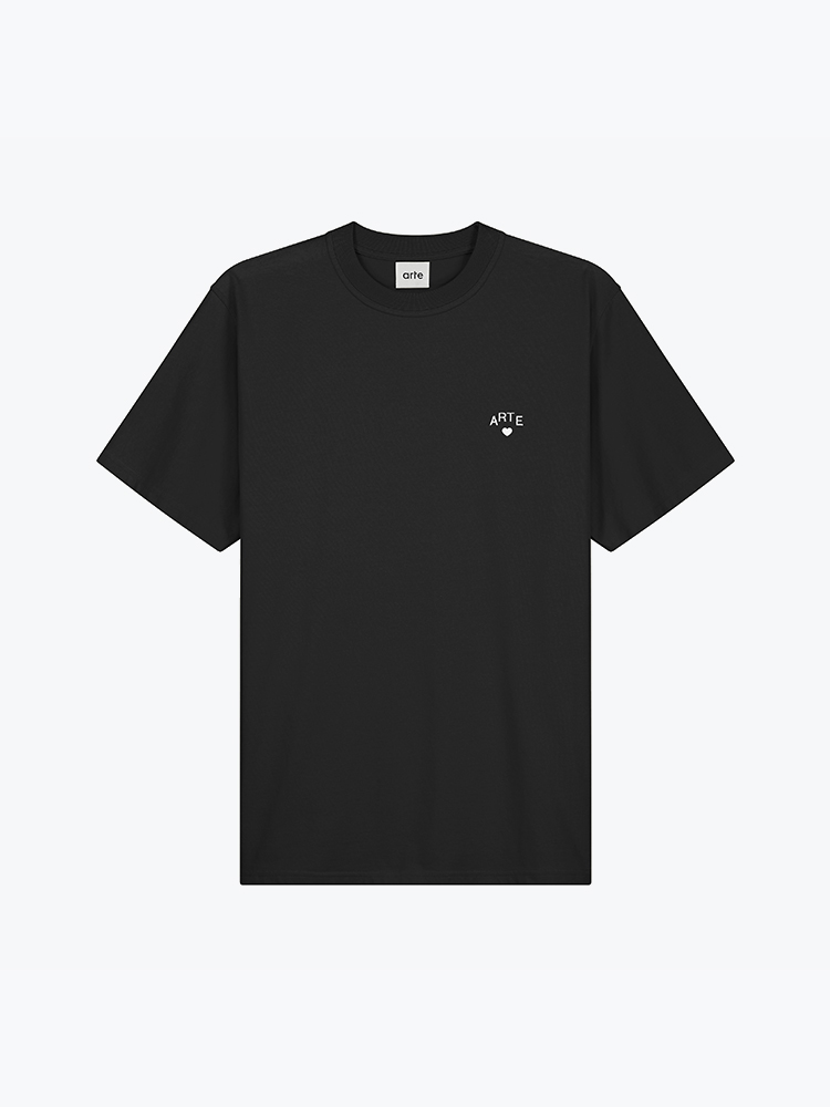Arte Antwerp Arte Antwerp - Cor T-shirt Black - T-Shirts - Heren Zwart T-Shirts