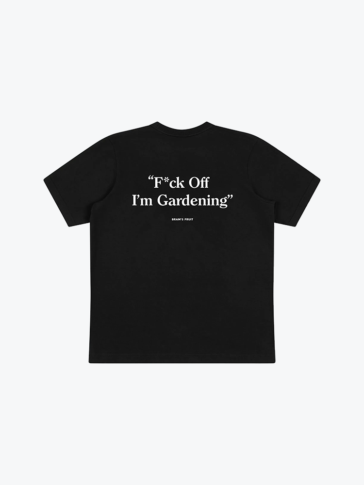 Bram's Fruit Bram's Fruit - F*ck Off I'm Gardening T-shirt Black - T-Shirts - Heren Zwart T-Shirts