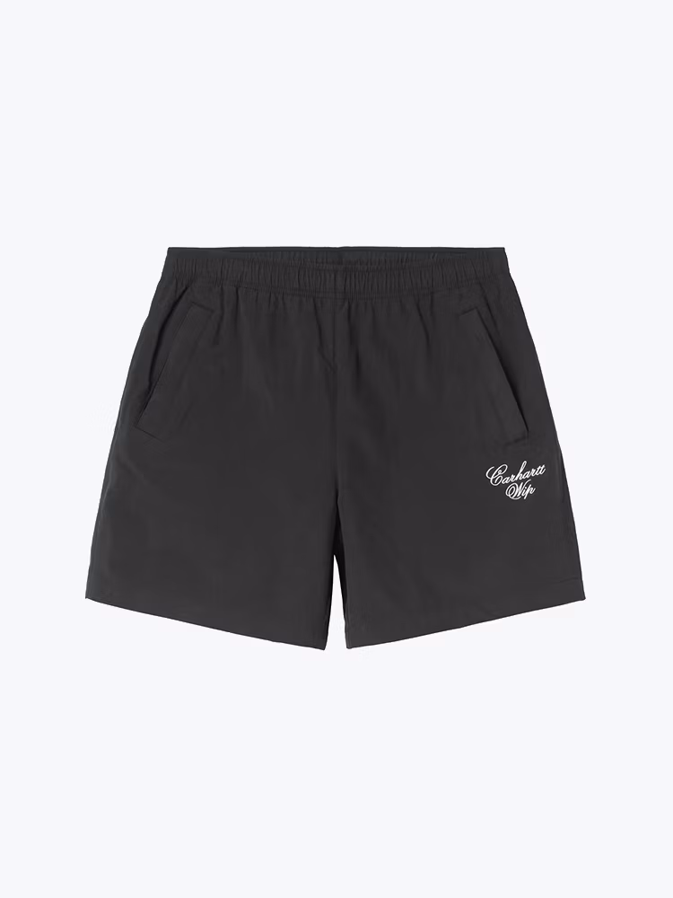 Carhartt WIP Carhartt WIP - Travon Short Black / Wax - Shorts - Heren Zwart Shorts