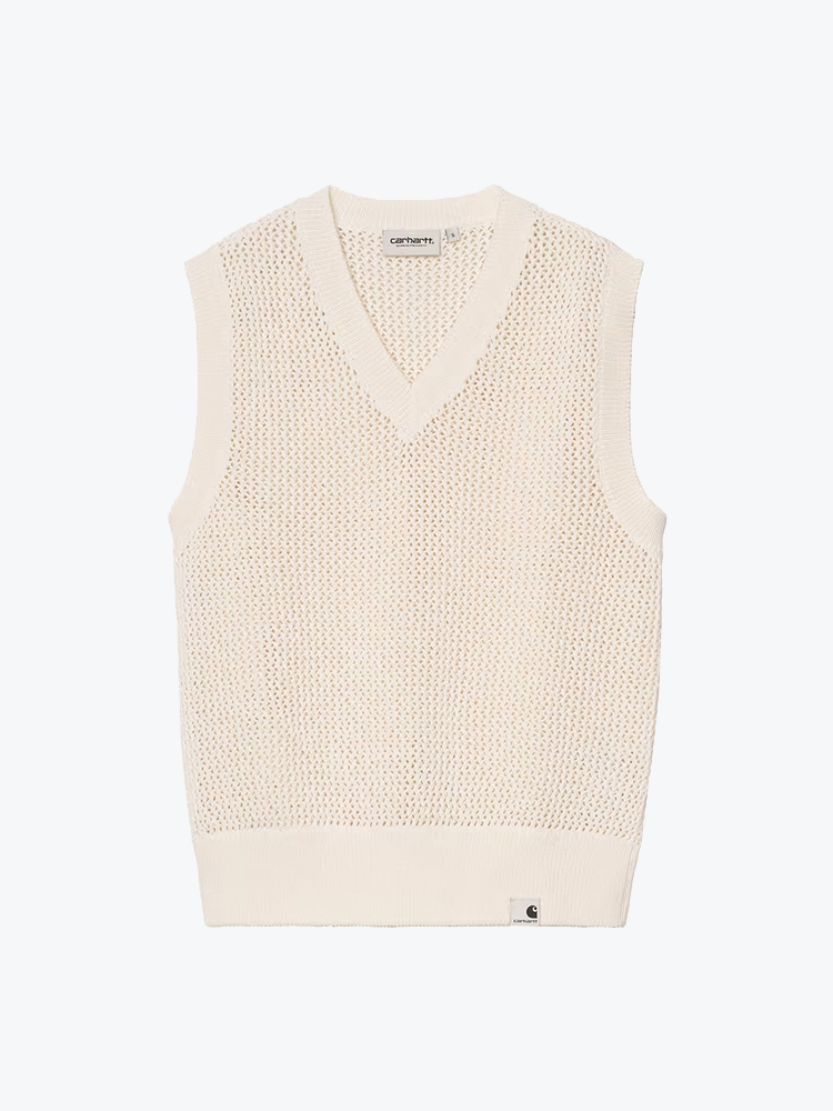 Carhartt WIP Carhartt WIP - W' Stockton Vest Wax - Vesten - Dames Bruin Vesten