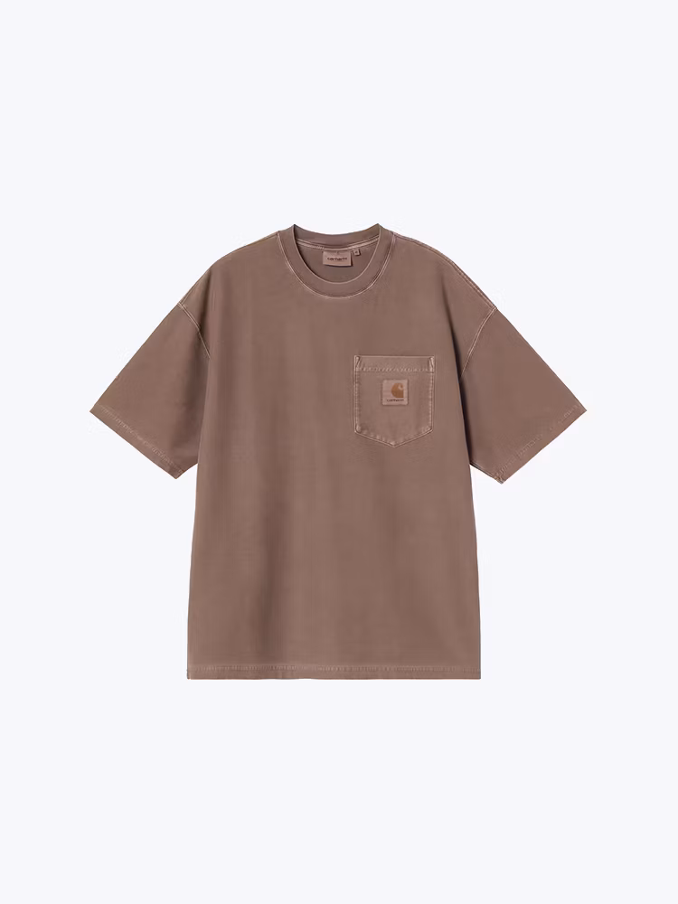 Carhartt WIP Carhartt WIP - S/S Loose Pocket T-Shirt Tobacco - T-Shirts - Heren Bruin T-Shirts
