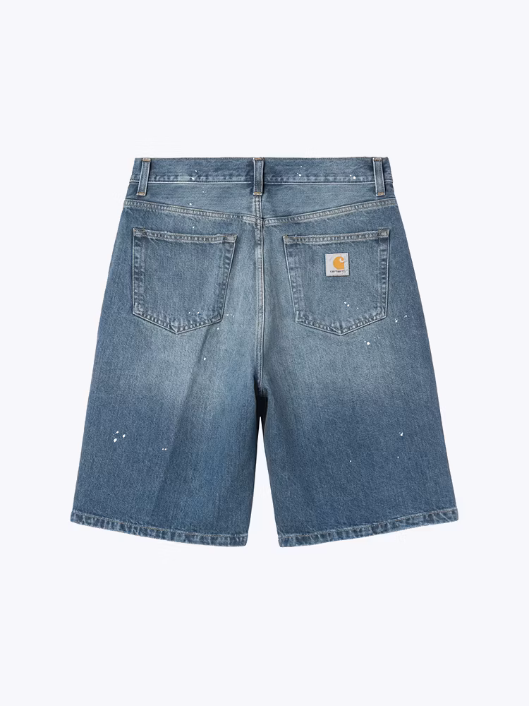 Carhartt WIP Carhartt WIP - Landon Short Blue Destroy Wash - Shorts - Heren Blauw Shorts