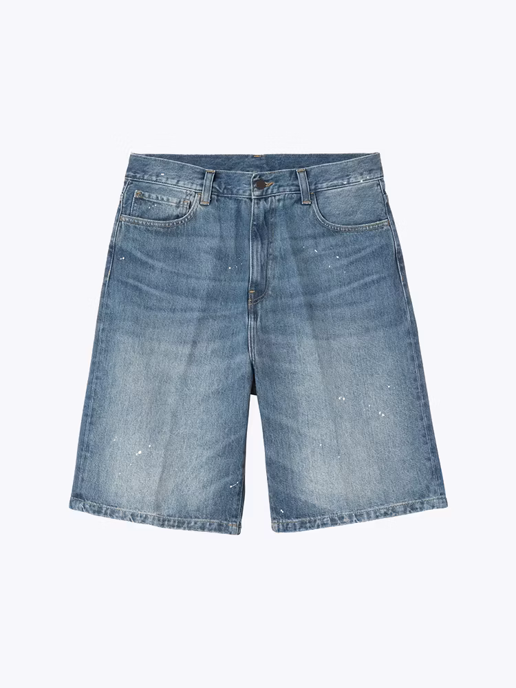 Carhartt WIP Carhartt WIP - Landon Short Blue Destroy Wash - Shorts - Heren Blauw Shorts