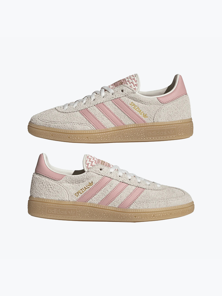 Adidas Adidas - Handball Spezial W Owhite/Wonmau/Goldmt Off White - Schoenen - Unisex Wit Schoenen