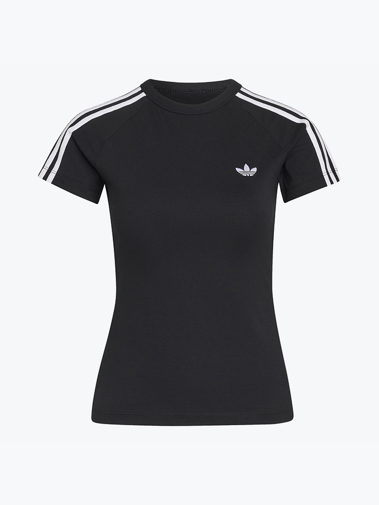 Adidas Adidas - Sst Tee Black/White - T-Shirts - Dames Zwart T-shirts