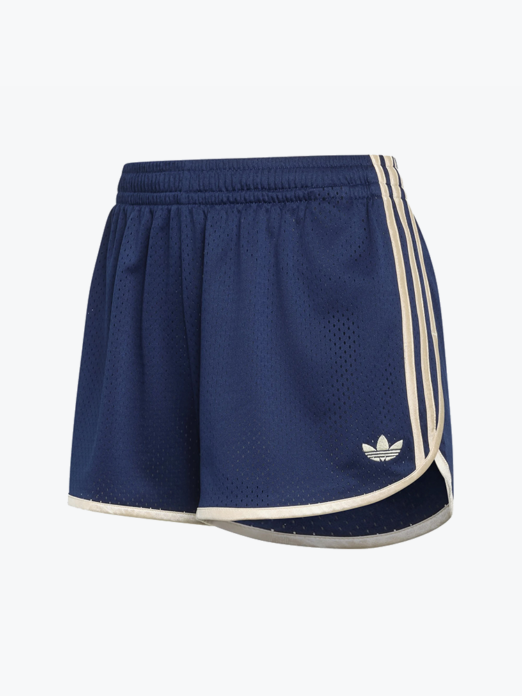 Adidas Adidas - 3S Sprntr Short Nindig/Warvan - Shorts - Dames Blauw Shorts