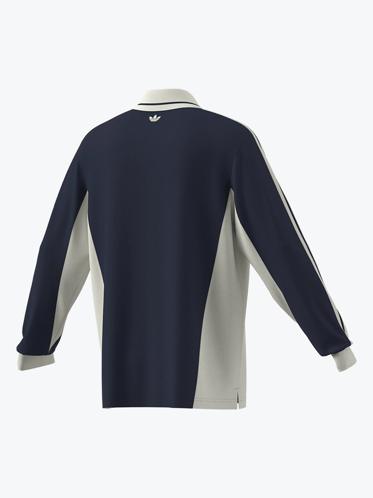 Adidas Adidas - Polo Ls Nindig/Owhite - Truien - Heren Wit Truien