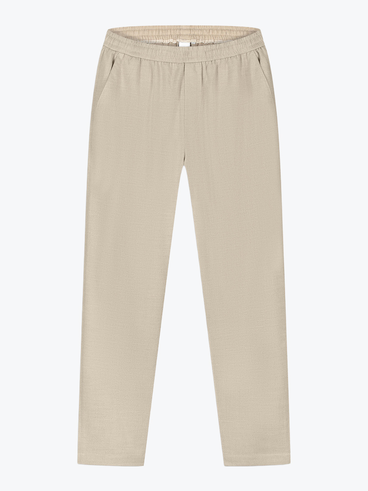 Law Of The Sea Law Of The Sea - Patriot Seersucker Pants Dune - Broeken - Heren Bruin Broeken
