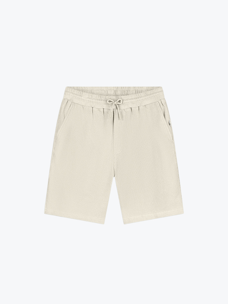 Law Of The Sea Law Of The Sea - Proteus Terry Shorts Almond Milk - Shorts - Heren Wit Shorts