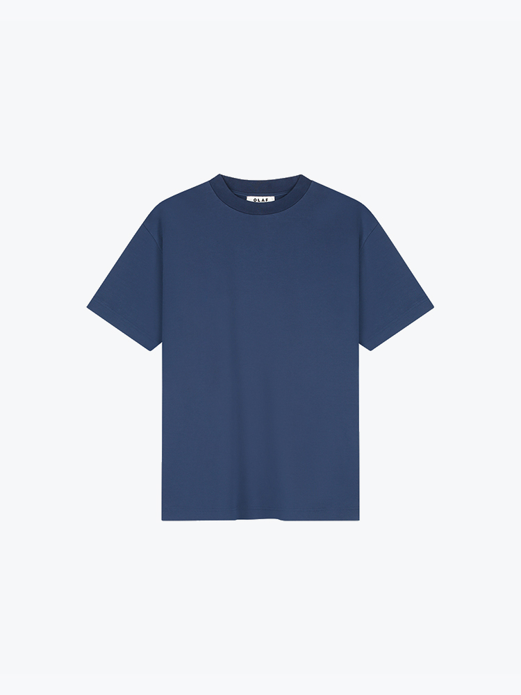 OLAF Olaf - Essential Tee Navyacademy - T-Shirts - Heren Blauw T-Shirts