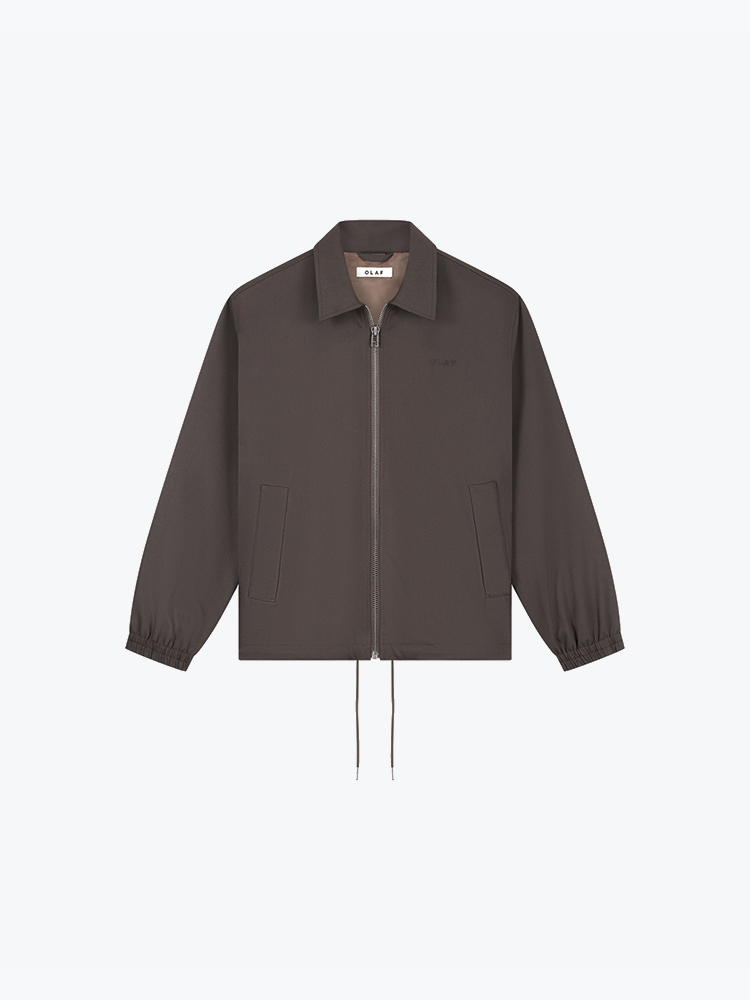 OLAF Olaf - Coach Jacket Chocolateplum - Jassen - Heren Bruin Jassen