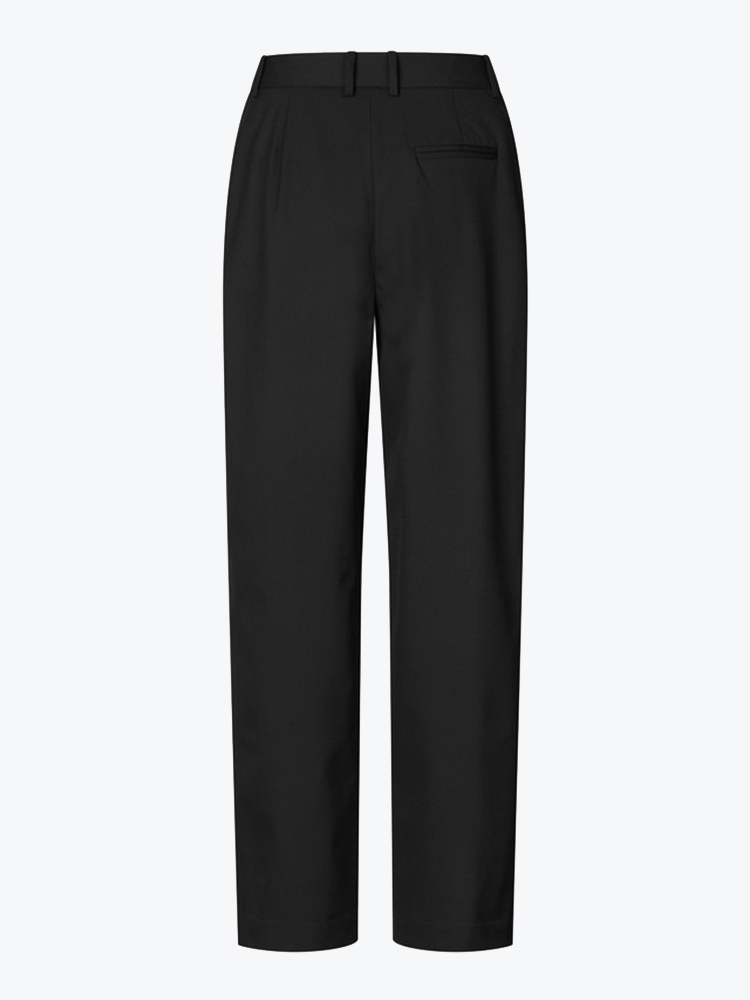 Samsoe Samsoe Samsoe Samsoe - Saagneta Trousers 15547 Black - Broeken - Dames Zwart Broeken