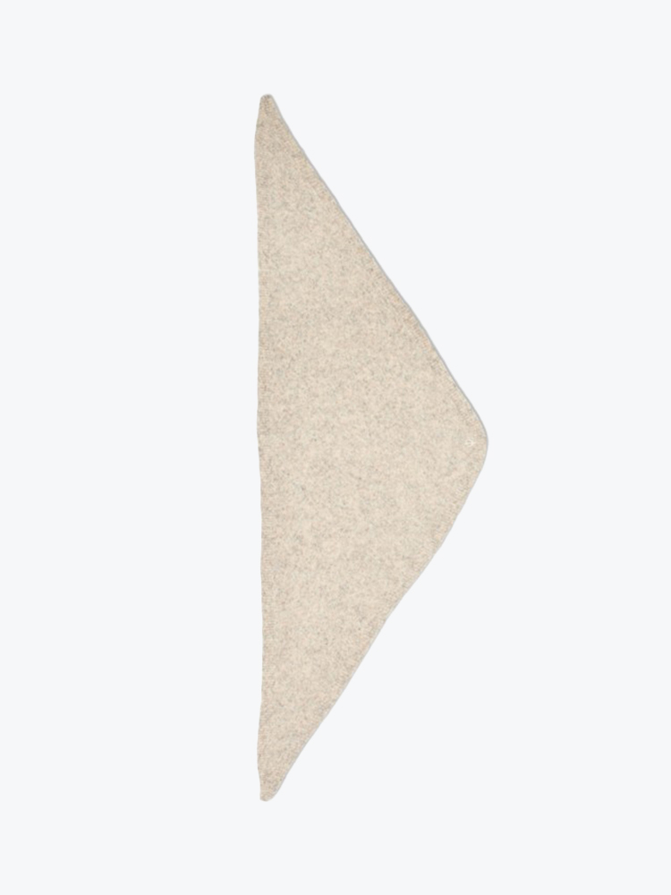 Samsoe Samsoe Samsoe Samsoe - Sapia Triangle Scarf 15727 Beige Mel. - Sjaals - Heren Bruin Sjaals