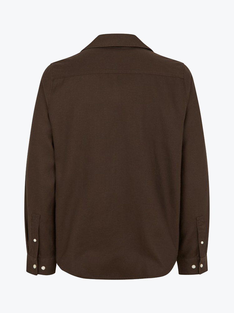 Samsoe Samsoe Samsoe Samsoe - Saryan Ax Shirt 16196 Delicioso Tile - Overhemden - Heren Grijs Overhemden