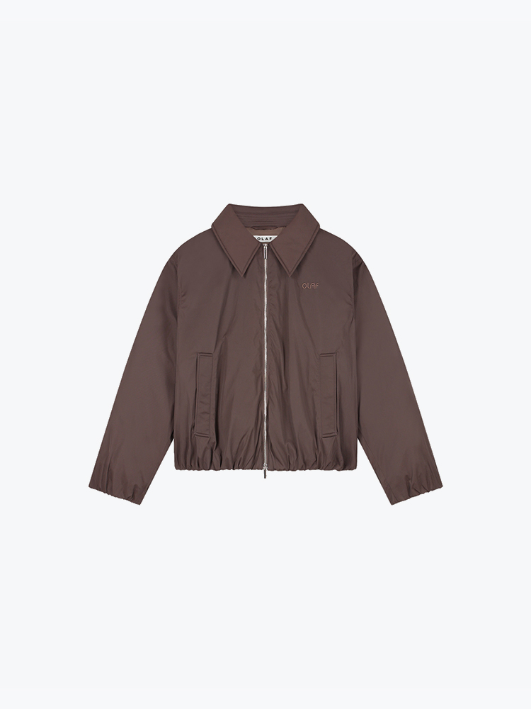 OLAF Olaf - Padded Jacket Chocolate Plum - Jassen - Dames Bruin Jassen
