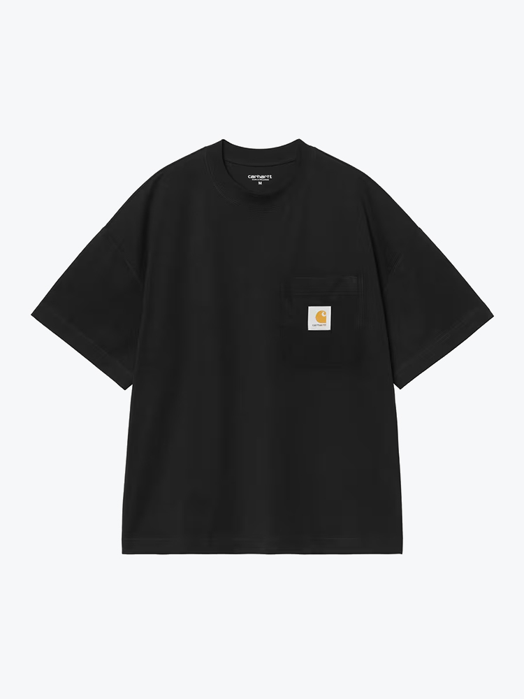 Carhartt WIP Carhartt WIP - S/S Work Pocket T-Shirt Black - T-Shirts - Heren Zwart T-Shirts