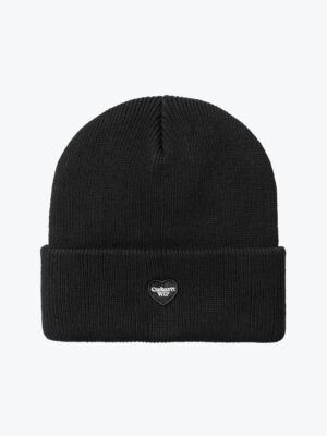 Carhartt WIP - Small Heart Beanie Black - Mutsen - Heren