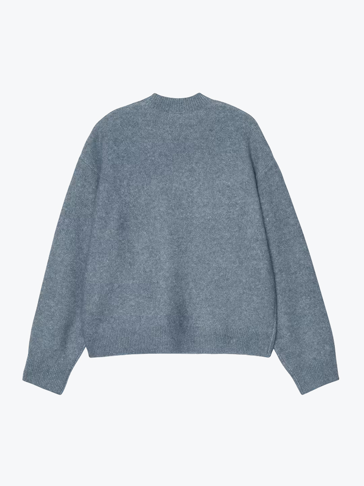 Carhartt WIP Carhartt WIP - W' Curtis Sweater Tangled Shady Blue - Truien - Dames Blauw Truien